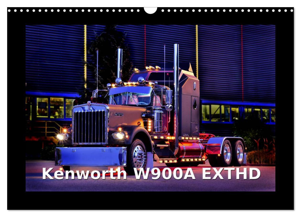 Cover: 9783383359682 | Kenworth W900A EXTHD (Wandkalender 2024 DIN A3 quer), CALVENDO...
