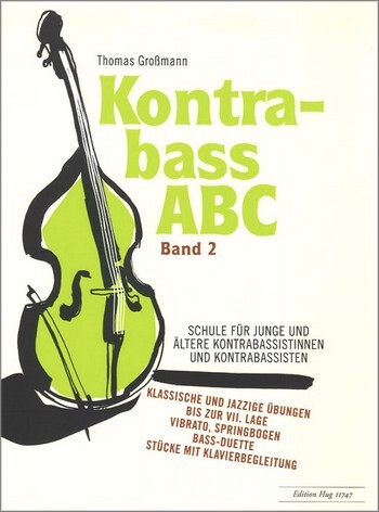 Cover: 9790202824320 | Kontrabass Abc 2 Schule | Thomas Großmann | Buch + Einzelstimme(n)