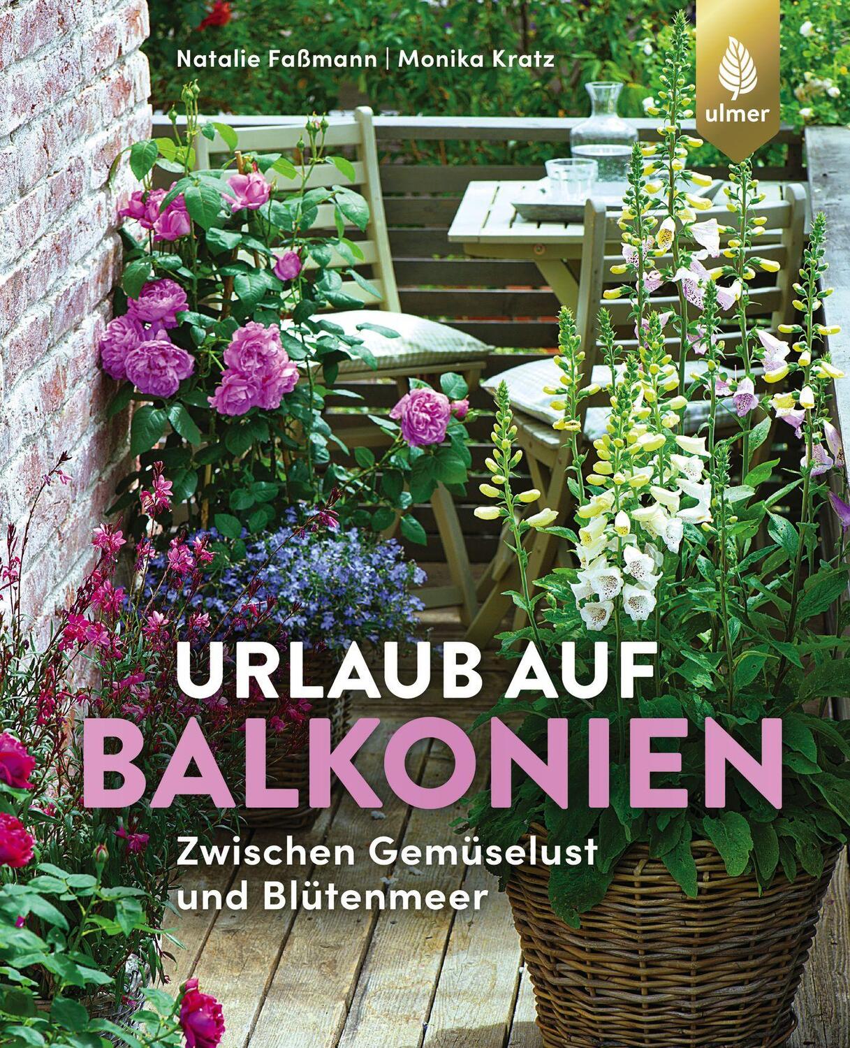 Cover: 9783818610463 | Urlaub auf Balkonien | Zwischen Gemüselust und Blütenmeer | Buch