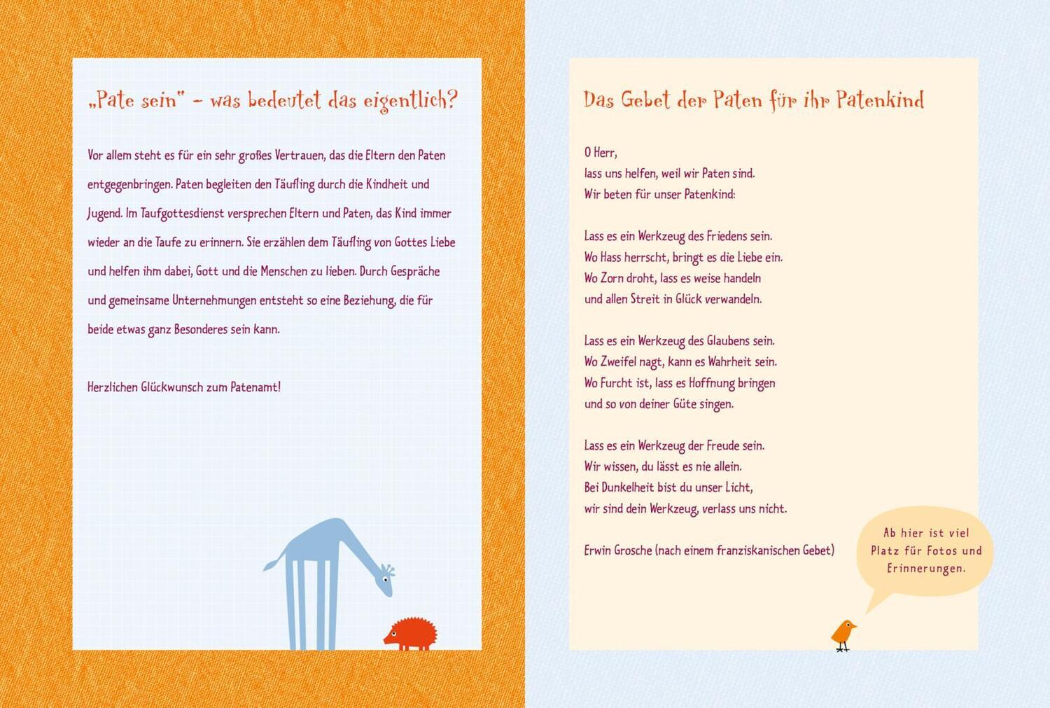 Bild: 9783522304092 | Mein Patenkind-Album | Karolin Kornelsen | Buch | 34 S. | Deutsch