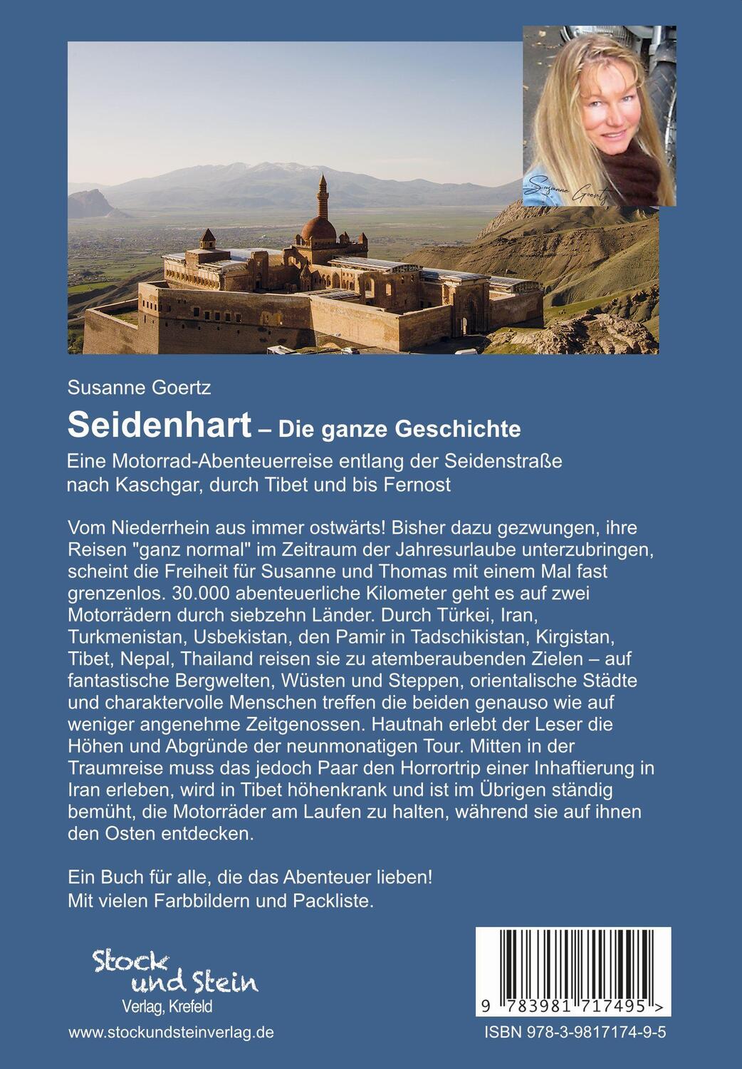Cover: 9783981717495 | Seidenhart - Die ganze Geschichte | Susanne Goertz | Taschenbuch