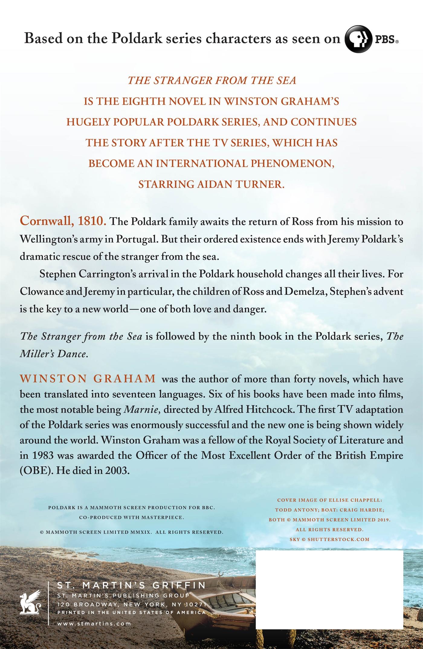 Rückseite: 9781250244710 | Stranger from the Sea | Winston Graham | Taschenbuch | Englisch | 2019