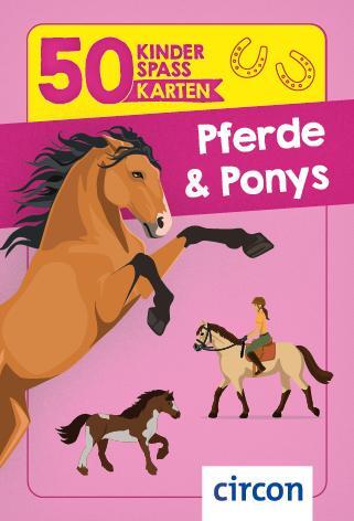 Cover: 9783817444076 | Pferde &amp; Ponys | Marie Frey | Taschenbuch | 50 Kinderspaßkarten | 2023