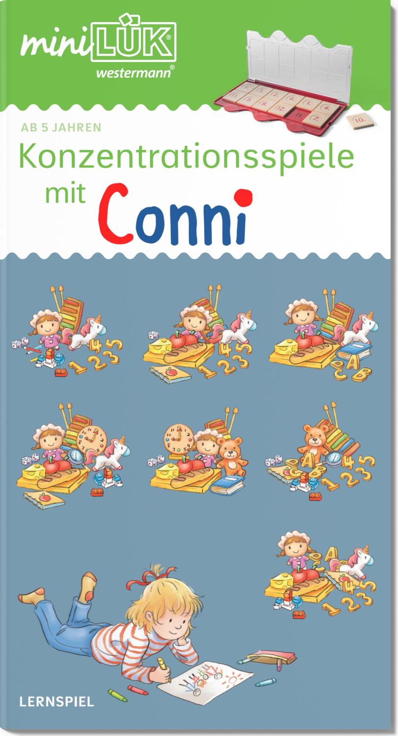 Cover: 9783072448185 | miniLÜK. Vorschule/ 1. Klasse Konzentrationsspiele mit Conni | 24 S.