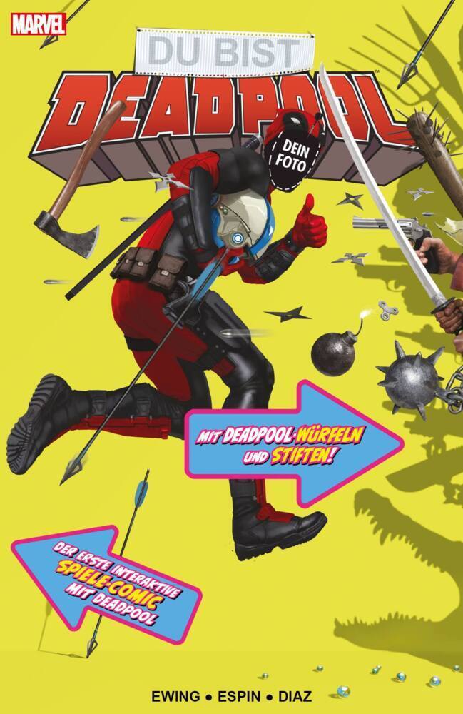 Cover: 9783741608964 | Du bist Deadpool - Der interaktive Spiele-Comic | Al Ewing (u. a.)