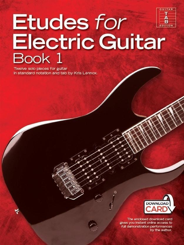 Cover: 9781783059546 | Etudes for Electric Guitar - Book 1: Twelve Solo Pieces for Guitar...