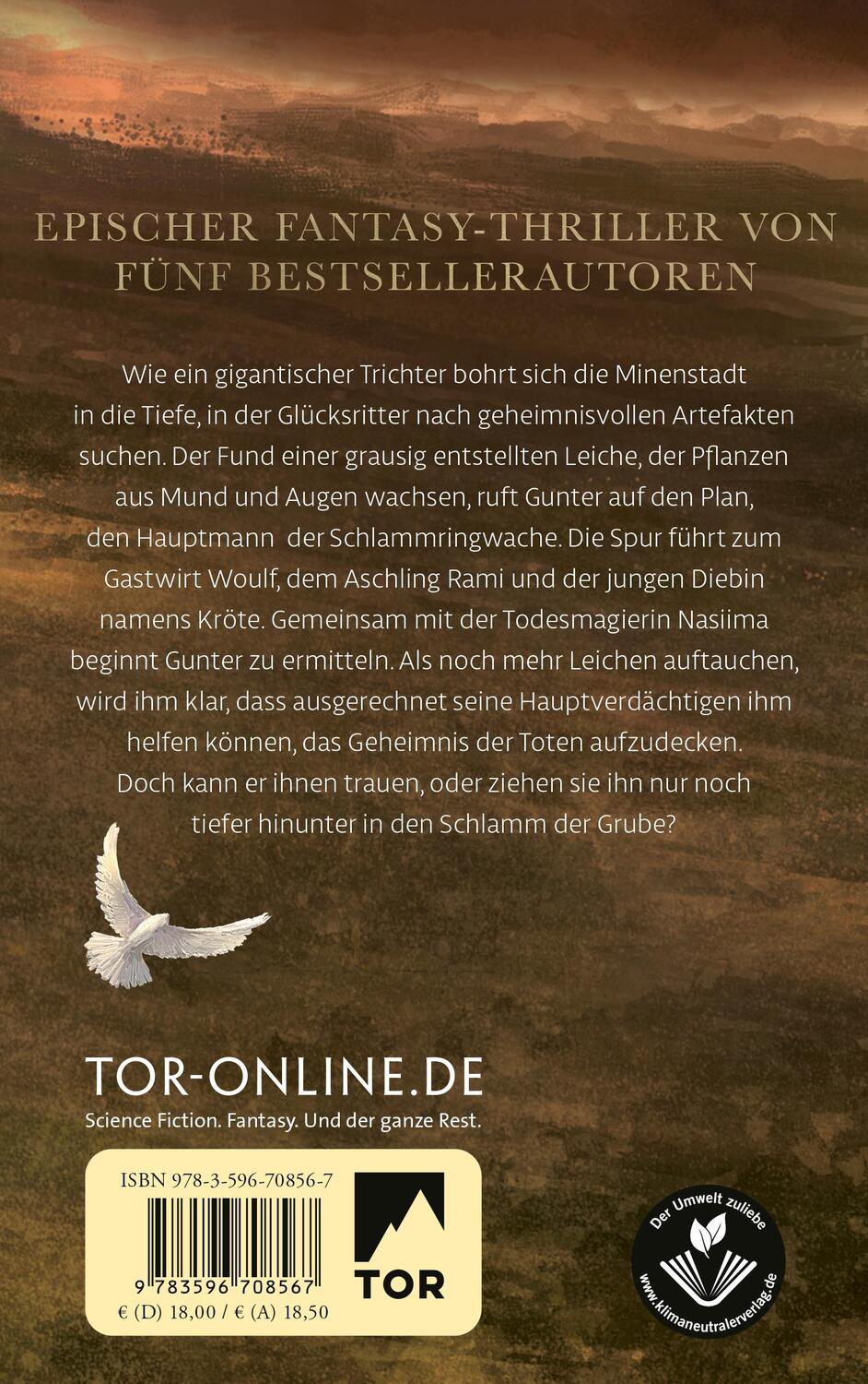 Rückseite: 9783596708567 | Minen der Macht | Der Unheiler | Bernhard Hennen (u. a.) | Taschenbuch