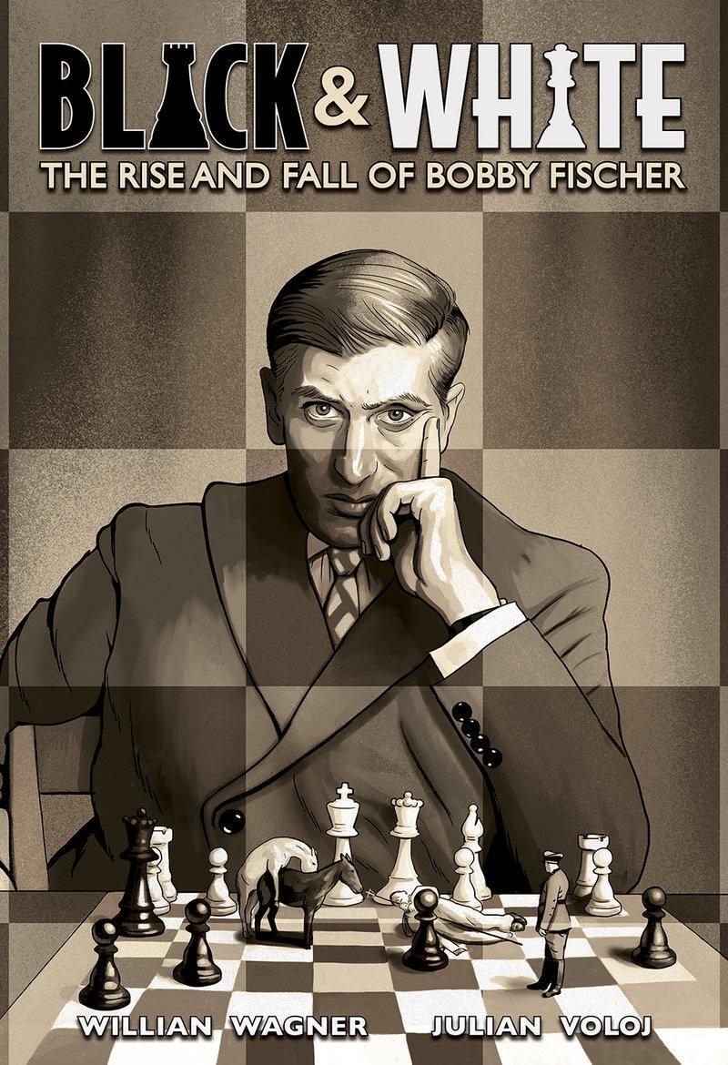 Cover: 9781419759864 | Black and White | The Rise and Fall of Bobby Fischer | Julian Voloj