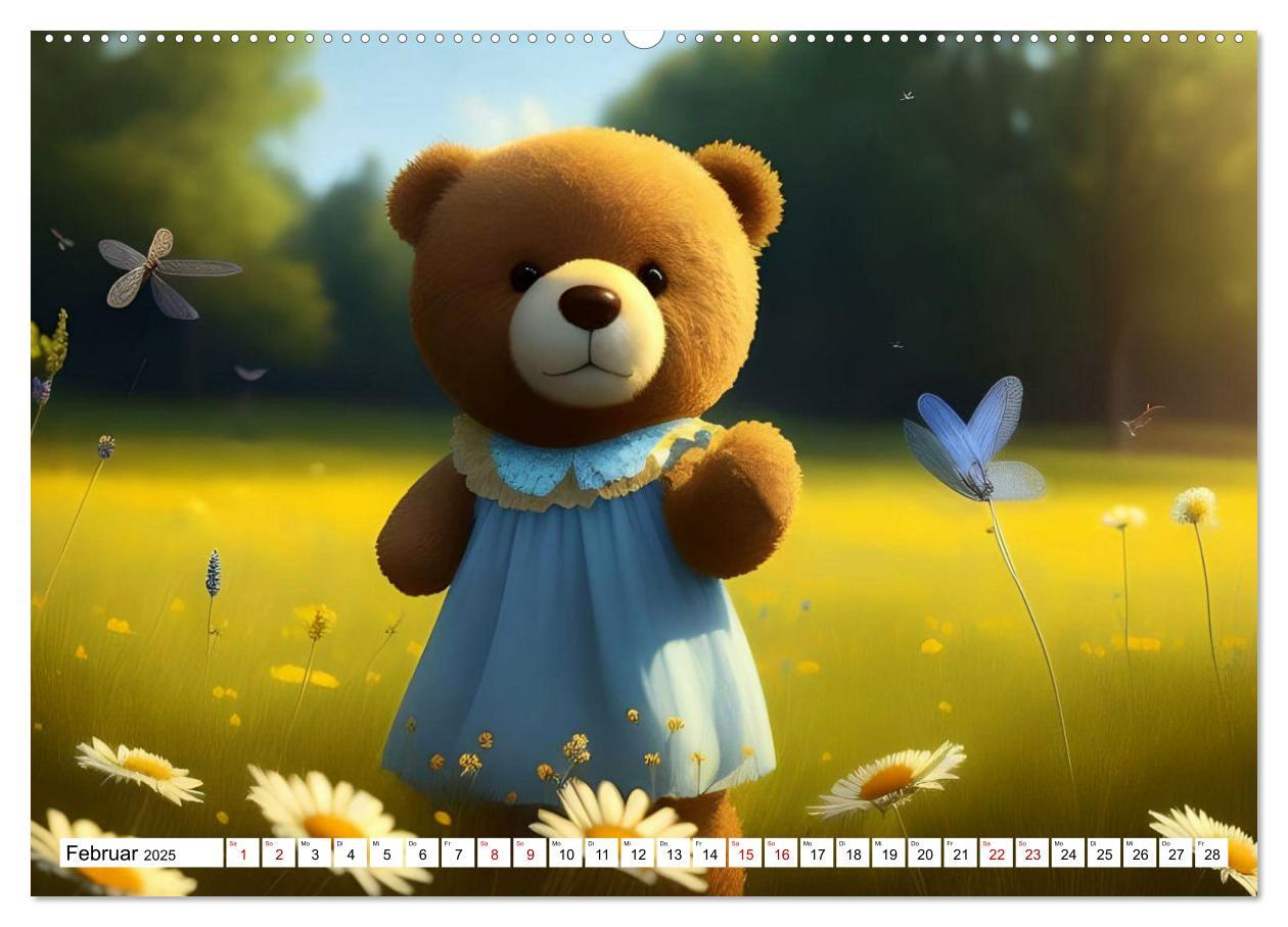 Bild: 9783383881435 | Sommerbärchen (hochwertiger Premium Wandkalender 2025 DIN A2 quer),...