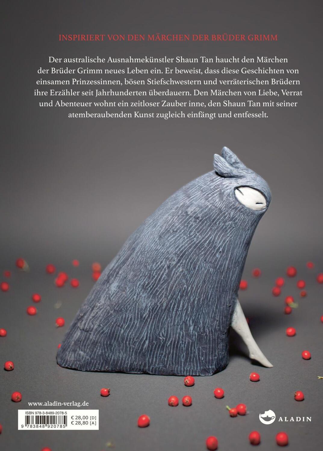 Rückseite: 9783848920785 | Singende Knochen | Shaun Tan | Buch | 176 S. | Deutsch | 2016 | Aladin