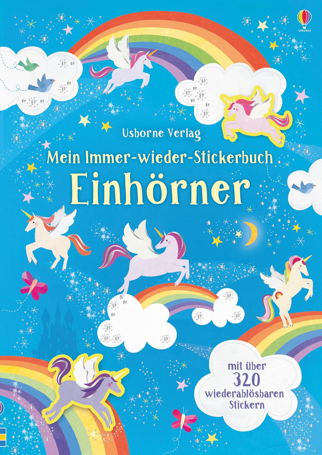Cover: 9781789410990 | Mein Immer-wieder-Stickerbuch: Einhörner | Hannah Watson | Taschenbuch