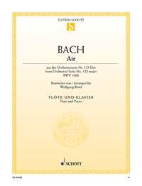 Cover: 9790001193955 | Air | Johann Sebastian Bach | Buch | 6 S. | Deutsch | 2013