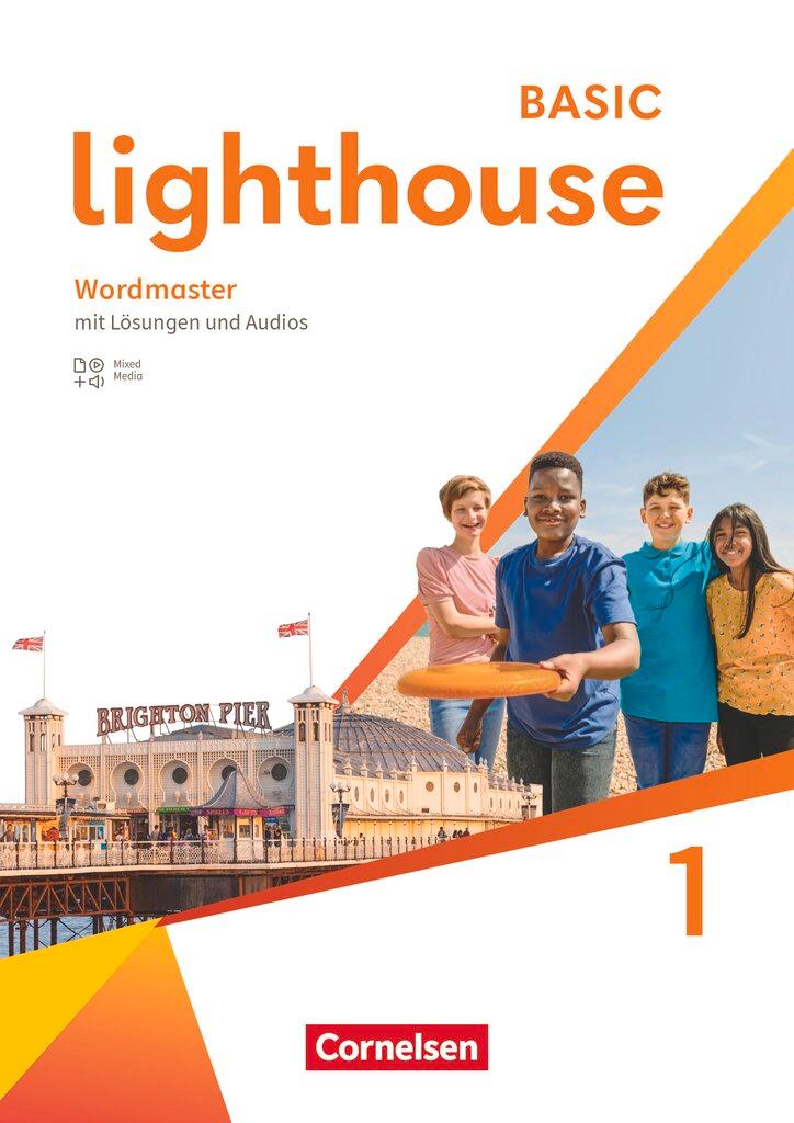 Cover: 9783060346318 | Lighthouse Band 1: 5. Schuljahr - Wordmaster mit Lösungen und Audios