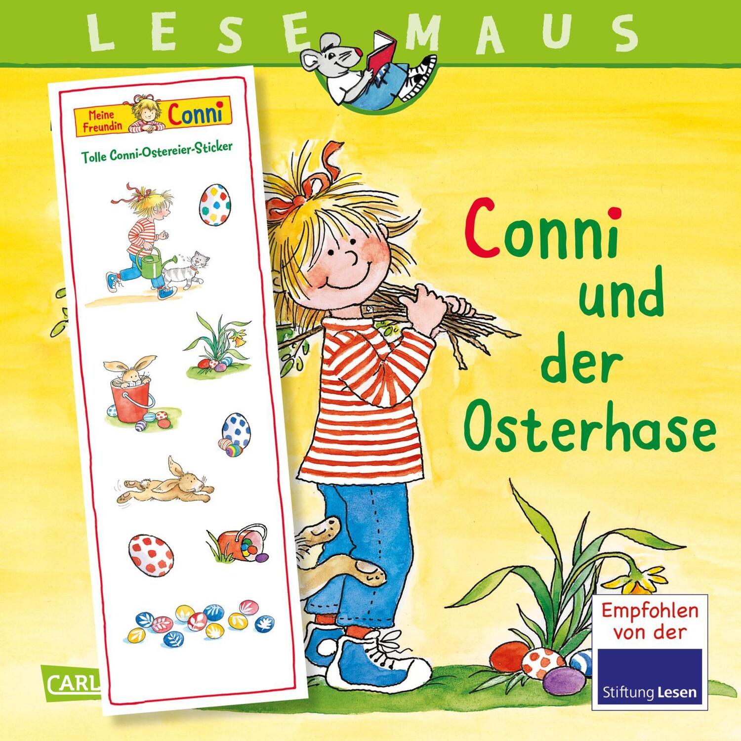 Cover: 9783551084842 | LESEMAUS 77: Conni und der Osterhase | Liane Schneider | Taschenbuch