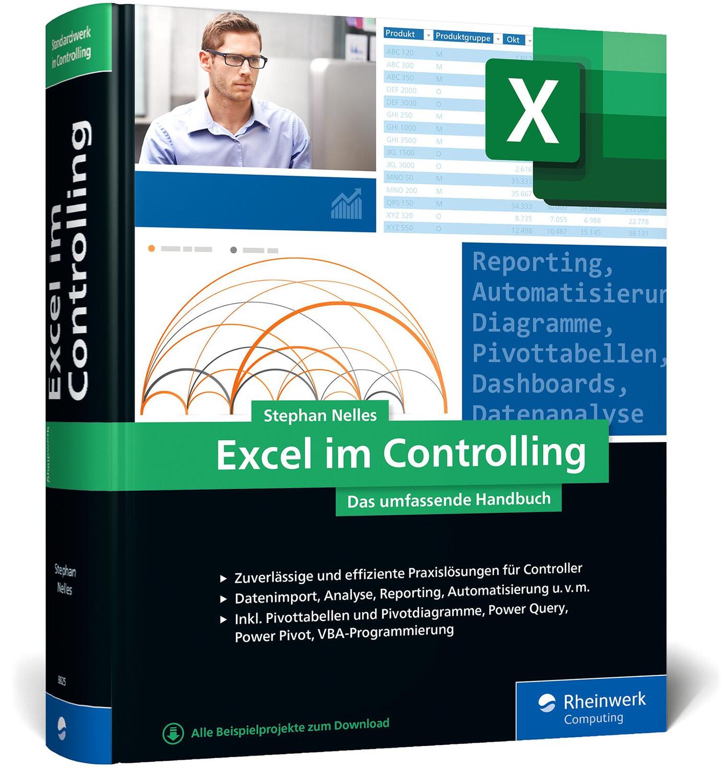 Cover: 9783836288255 | Excel im Controlling | Stephan Nelles | Buch | Rheinwerk Computing