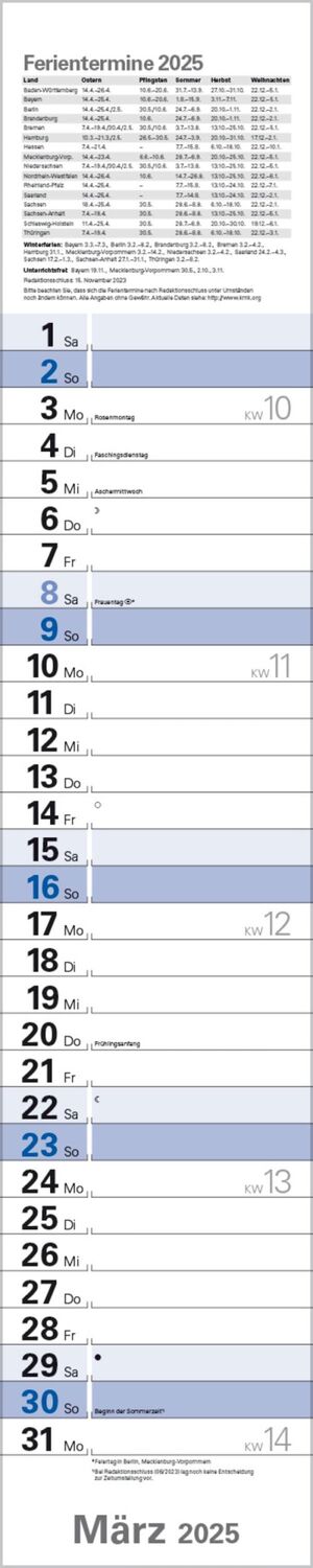 Bild: 9783731880608 | Planer Blau 2025 | Verlag Korsch | Kalender | Spiralbindung | 13 S.