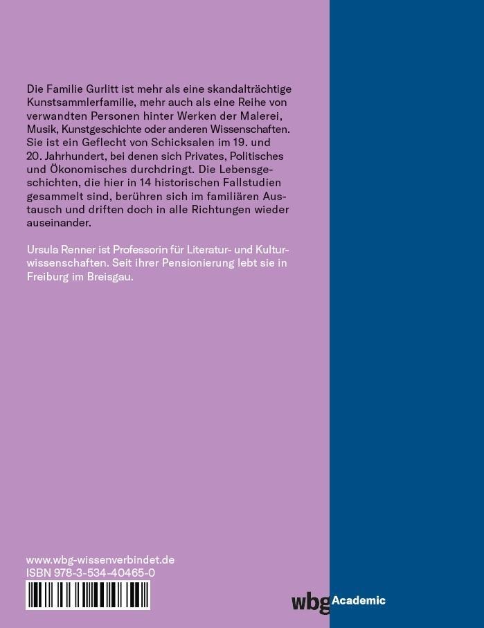 Rückseite: 9783534404650 | Die anderen Gurlitts | Unterwegs zu einer Familiengeschichte | Renner