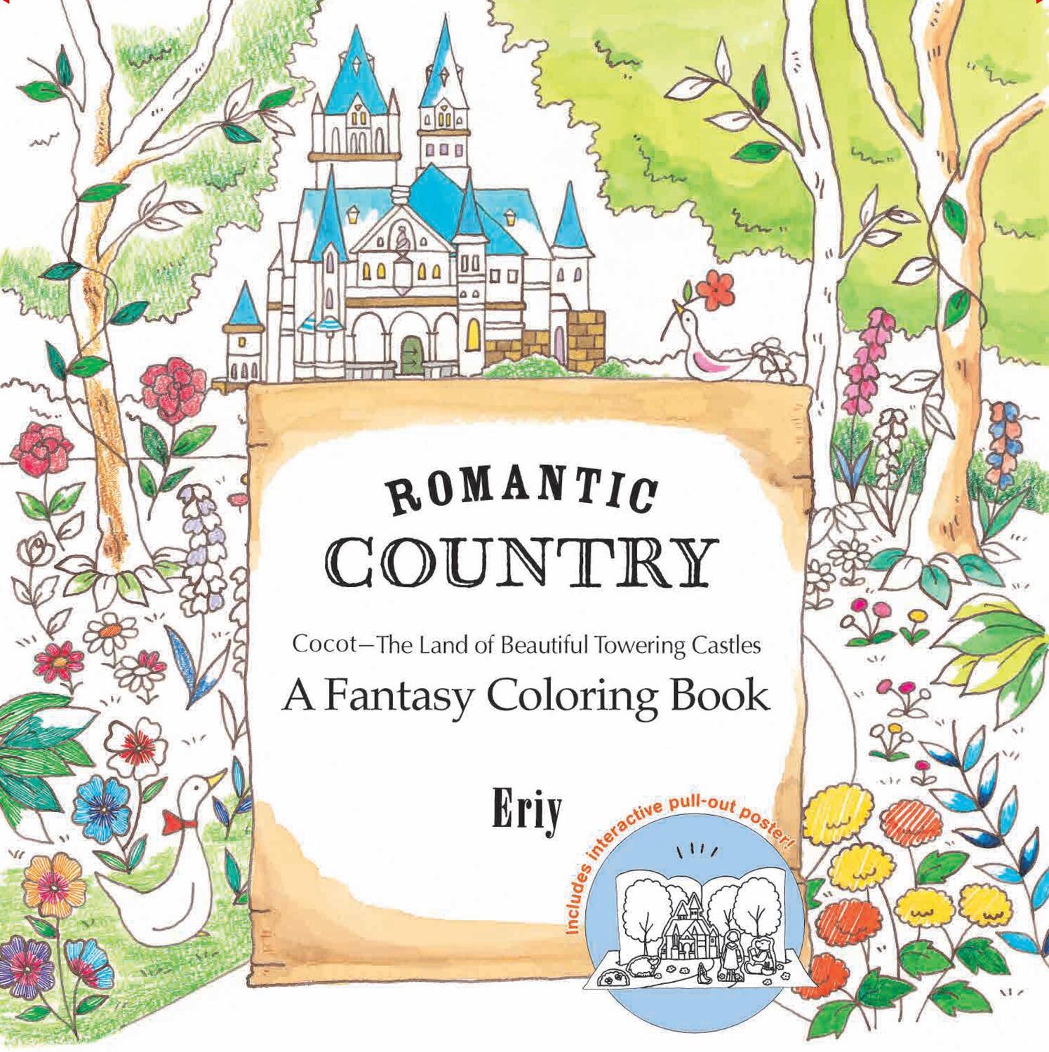 Cover: 9781250094469 | Romantic Country: A Fantasy Coloring Book | Taschenbuch | Englisch