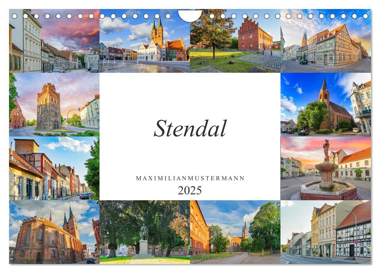 Cover: 9783435225170 | Stendal Impressionen (Wandkalender 2025 DIN A4 quer), CALVENDO...