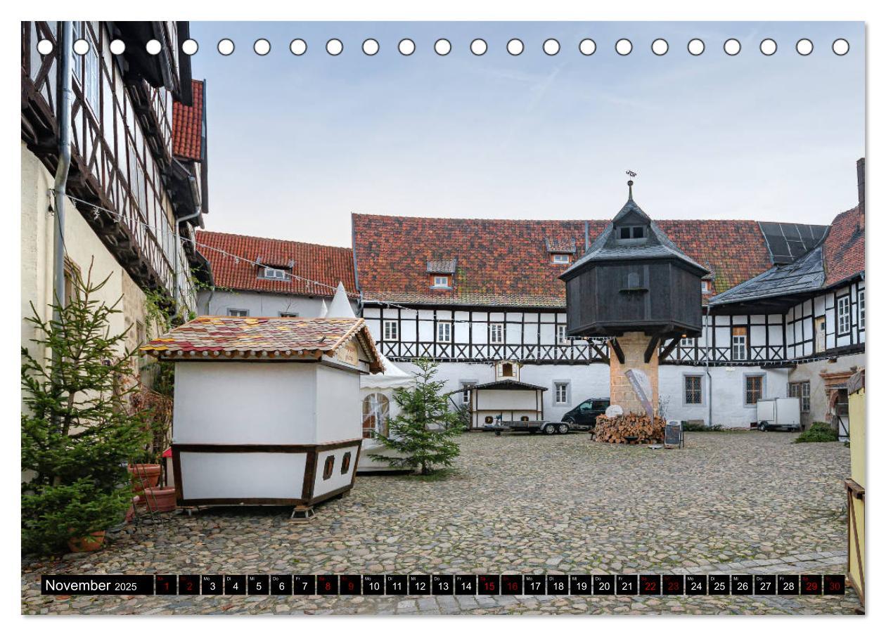 Bild: 9783435221899 | Fachwerkstadt Quedlinburg (Tischkalender 2025 DIN A5 quer),...