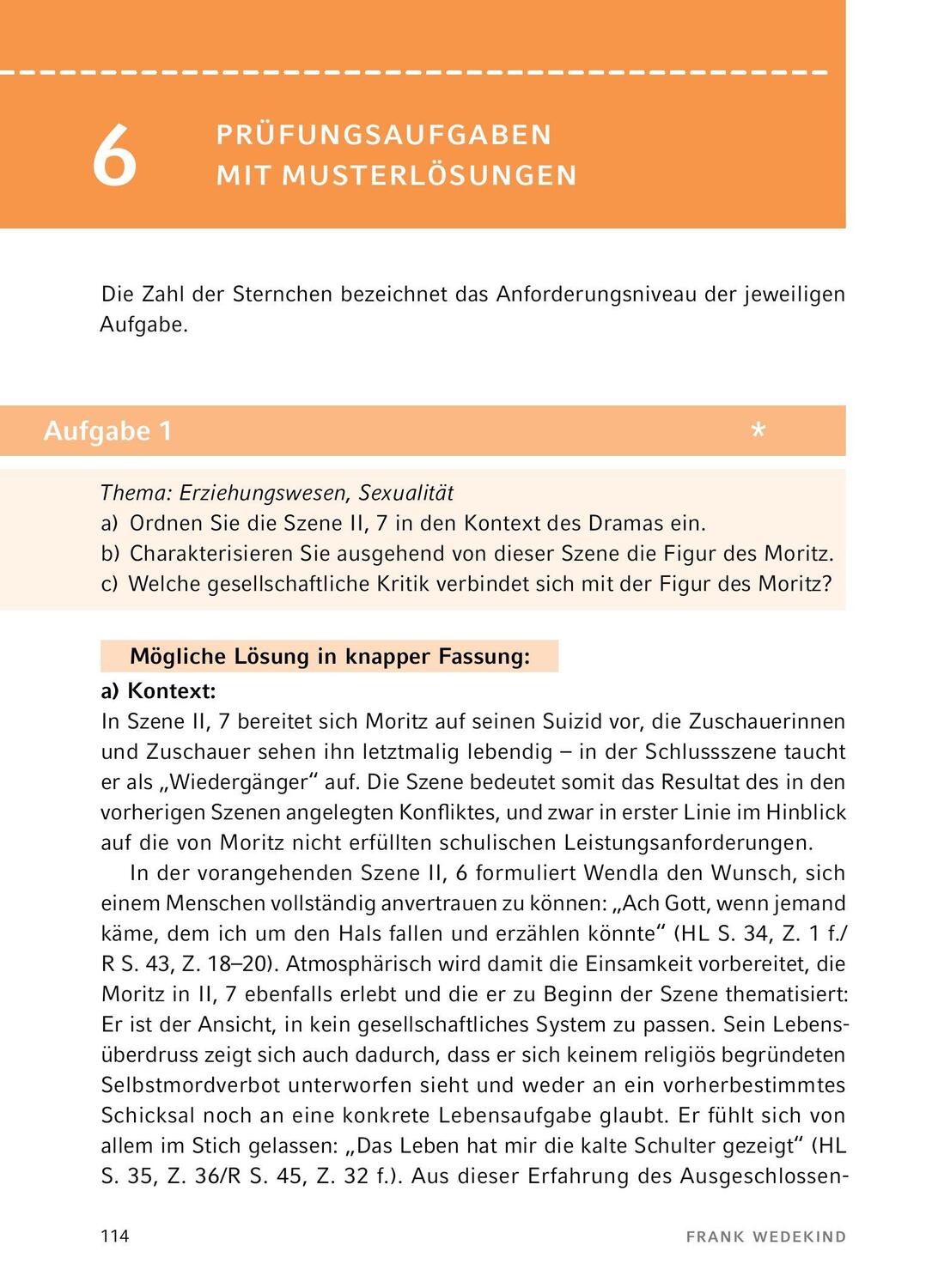 Bild: 9783804420809 | Frühlings Erwachen - Textanalyse und Interpretation | Frank Wedekind