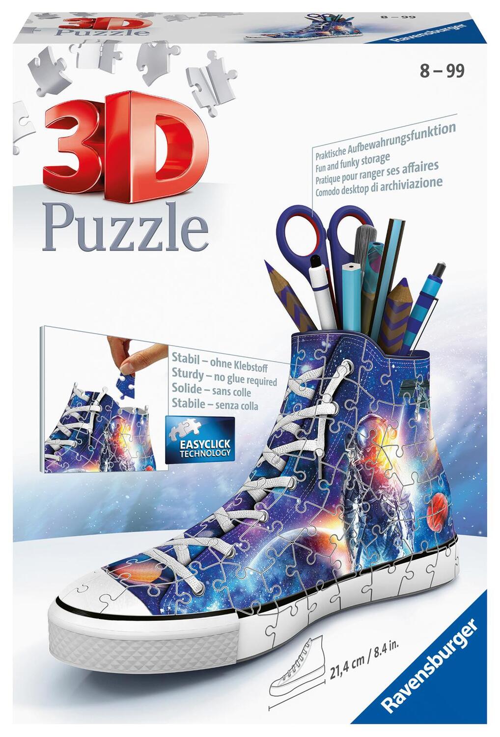 Cover: 4005556112517 | Ravensburger 3D Puzzle 11251 Sneaker Astronauten im Weltall -...