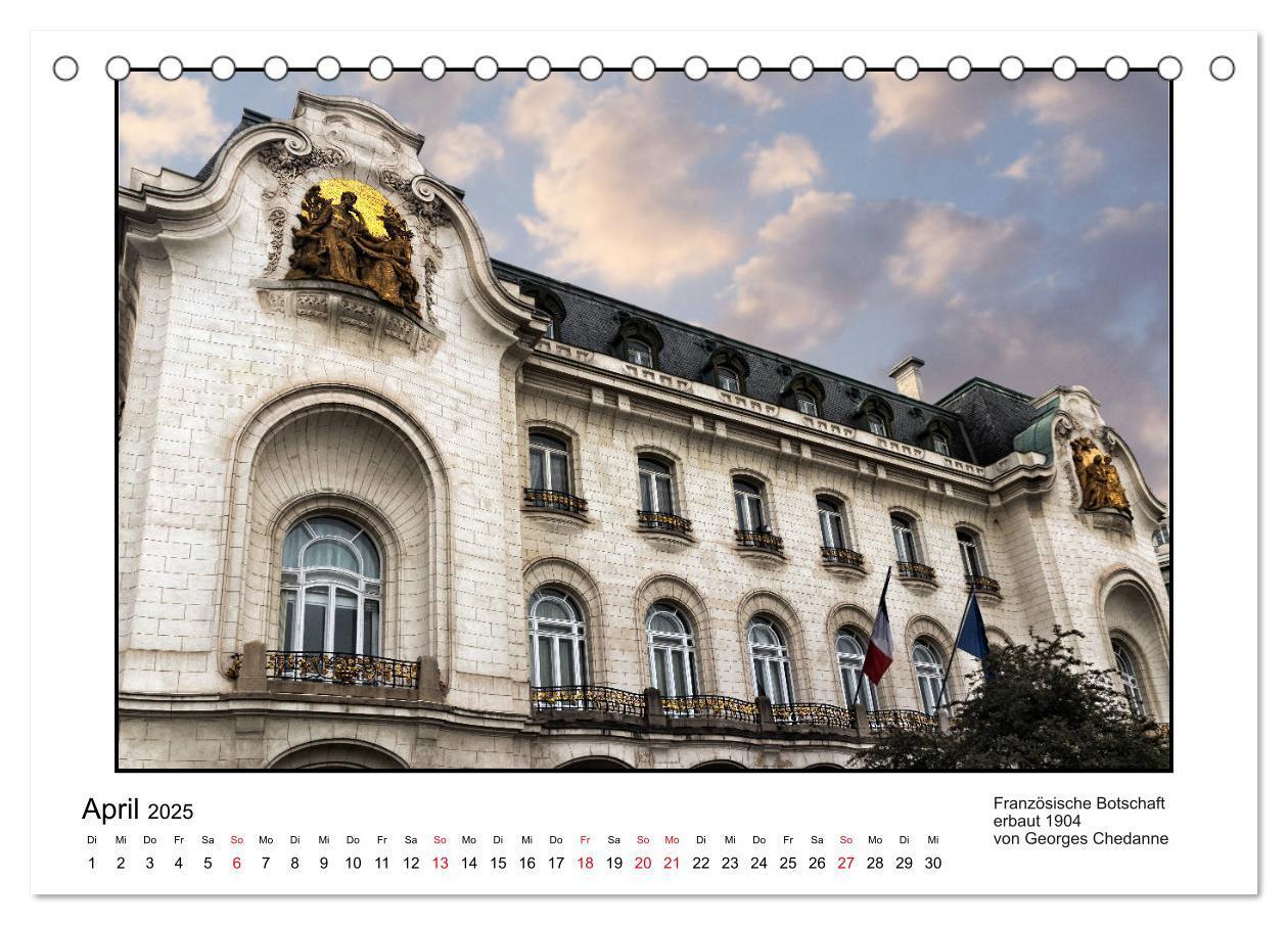 Bild: 9783435304011 | Jugendstil-Baukunst in Wien (Tischkalender 2025 DIN A5 quer),...