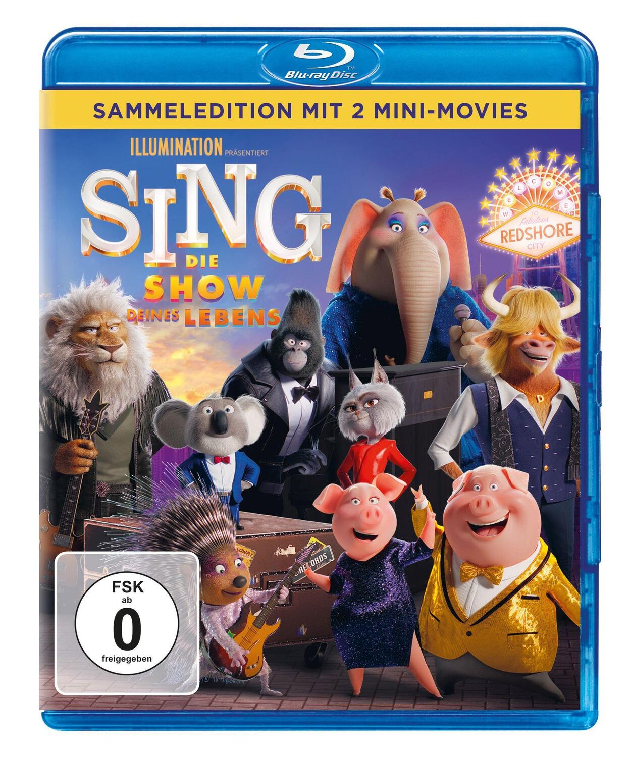 Cover: 5053083242039 | Sing - Die Show deines Lebens | Garth Jennings | Blu-ray Disc | 2021