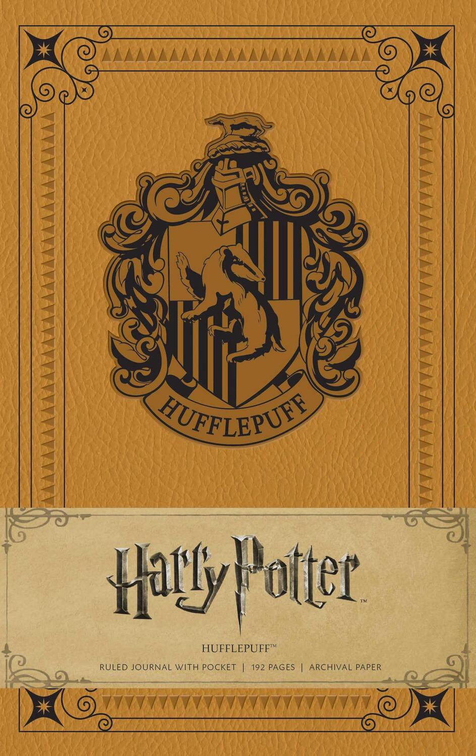 Cover: 9781608879502 | Harry Potter: Hufflepuff Hardcover Ruled Journal | Insight Editions
