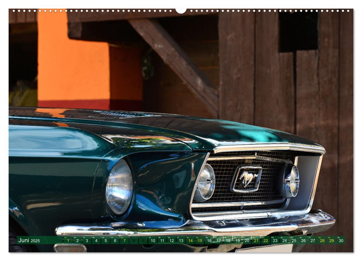 Bild: 9783435028795 | Ein Pony zum verlieben - Ford Mustang 1968 (Wandkalender 2025 DIN...