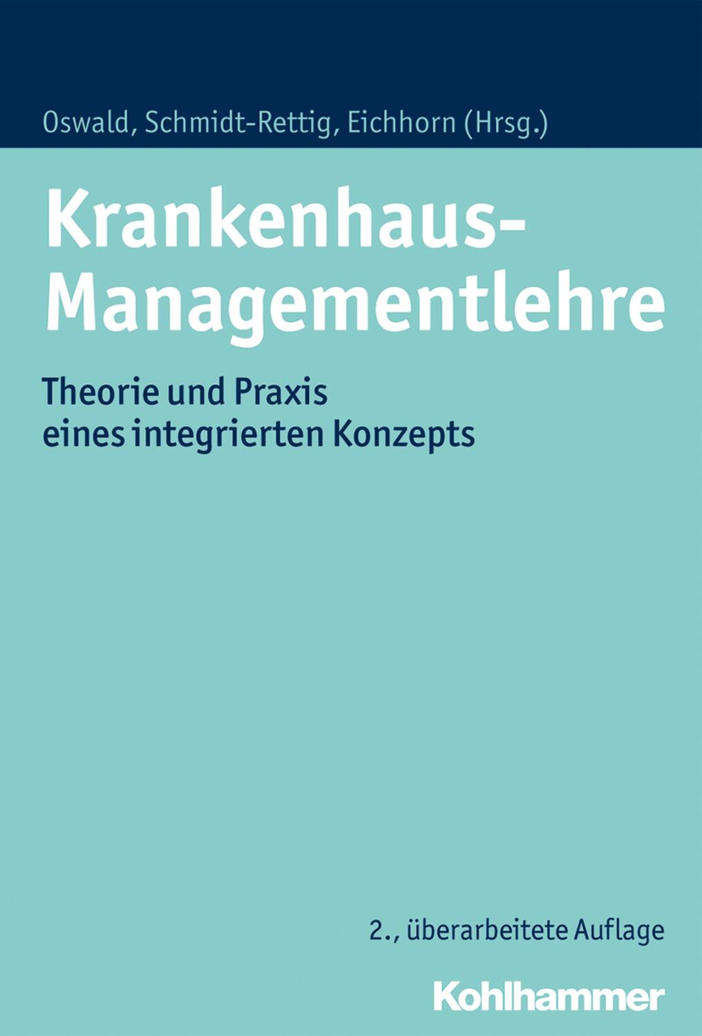 Cover: 9783170308831 | Krankenhaus-Managementlehre | Buch | 783 S. | Deutsch | 2017