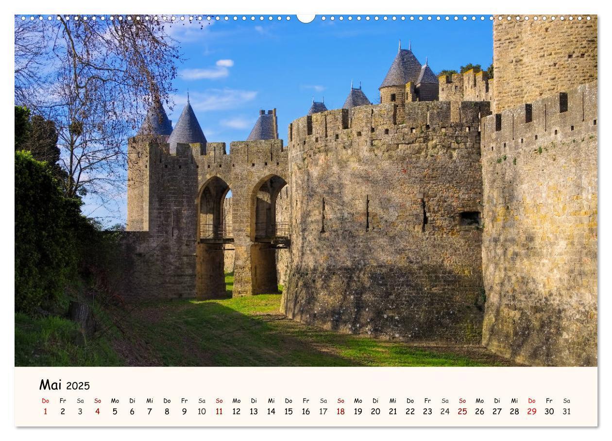 Bild: 9783435455249 | Cite von Carcassonne - Zeitreise ins Mittelalter (Wandkalender 2025...