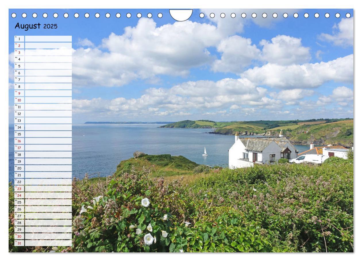 Bild: 9783435311927 | Cornwall. Terminkalender (Wandkalender 2025 DIN A4 quer), CALVENDO...