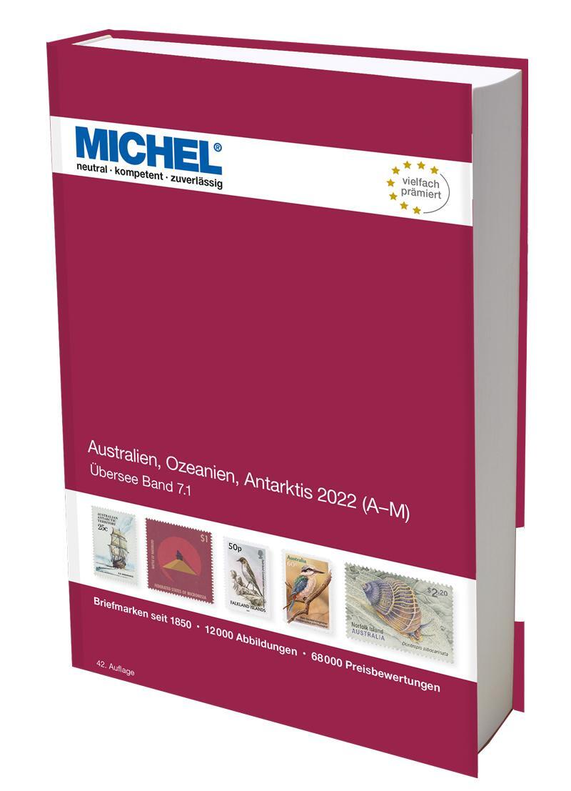 Cover: 9783954024056 | Australien A-M 2022 | Ü 7.1 | Michel-Redaktion | Taschenbuch | 1216 S.