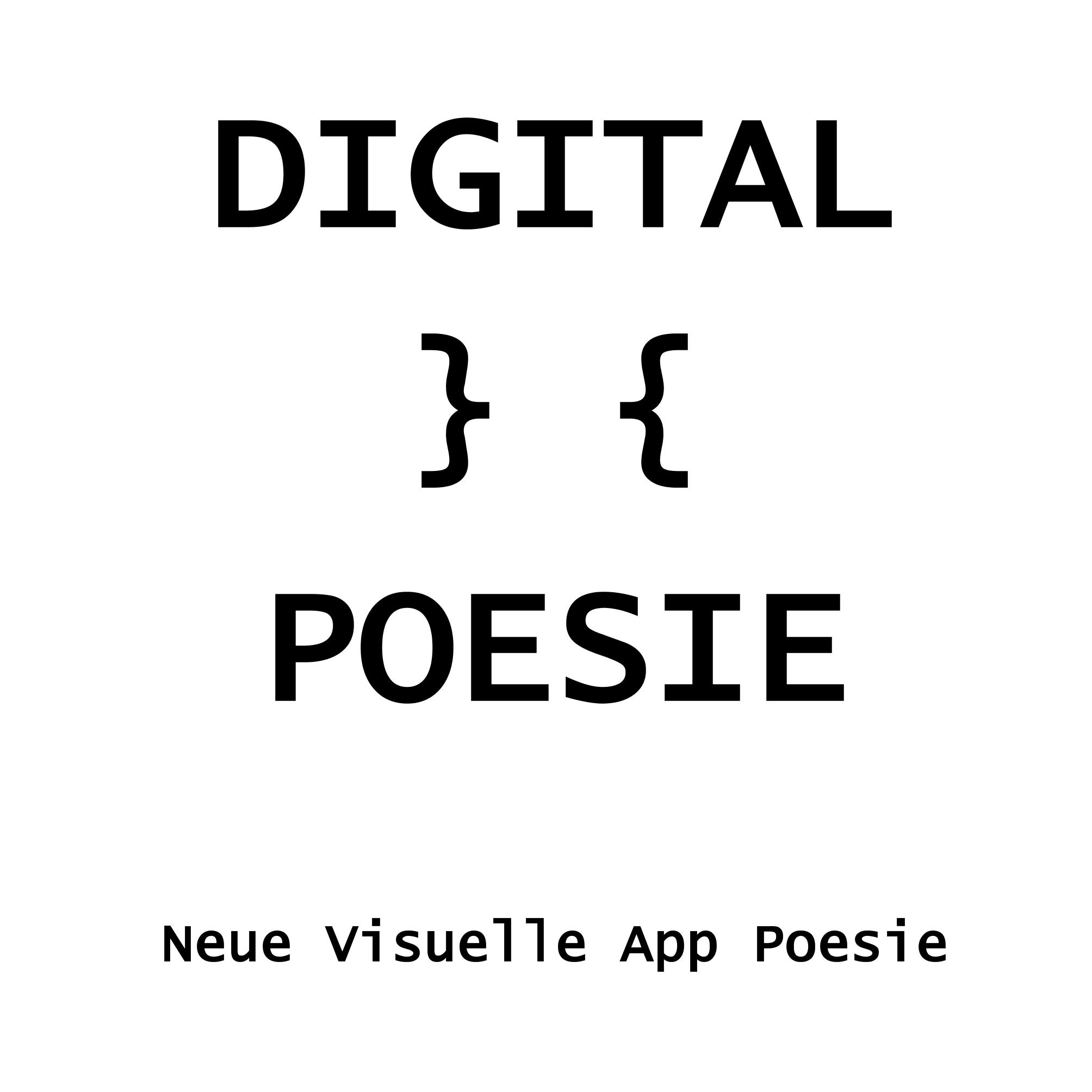 Cover: 9783752873900 | Digital } { Poesie | 77 Visuelle App Poeme 2016 - 2018 | Digitalpoet