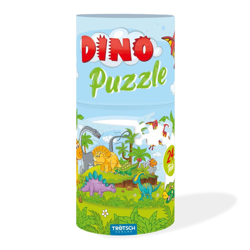 Cover: 4251901504036 | Trötsch Puzzle Dinosaurier | Puzzlespaß Reisebegleiter | Co.KG | Stück