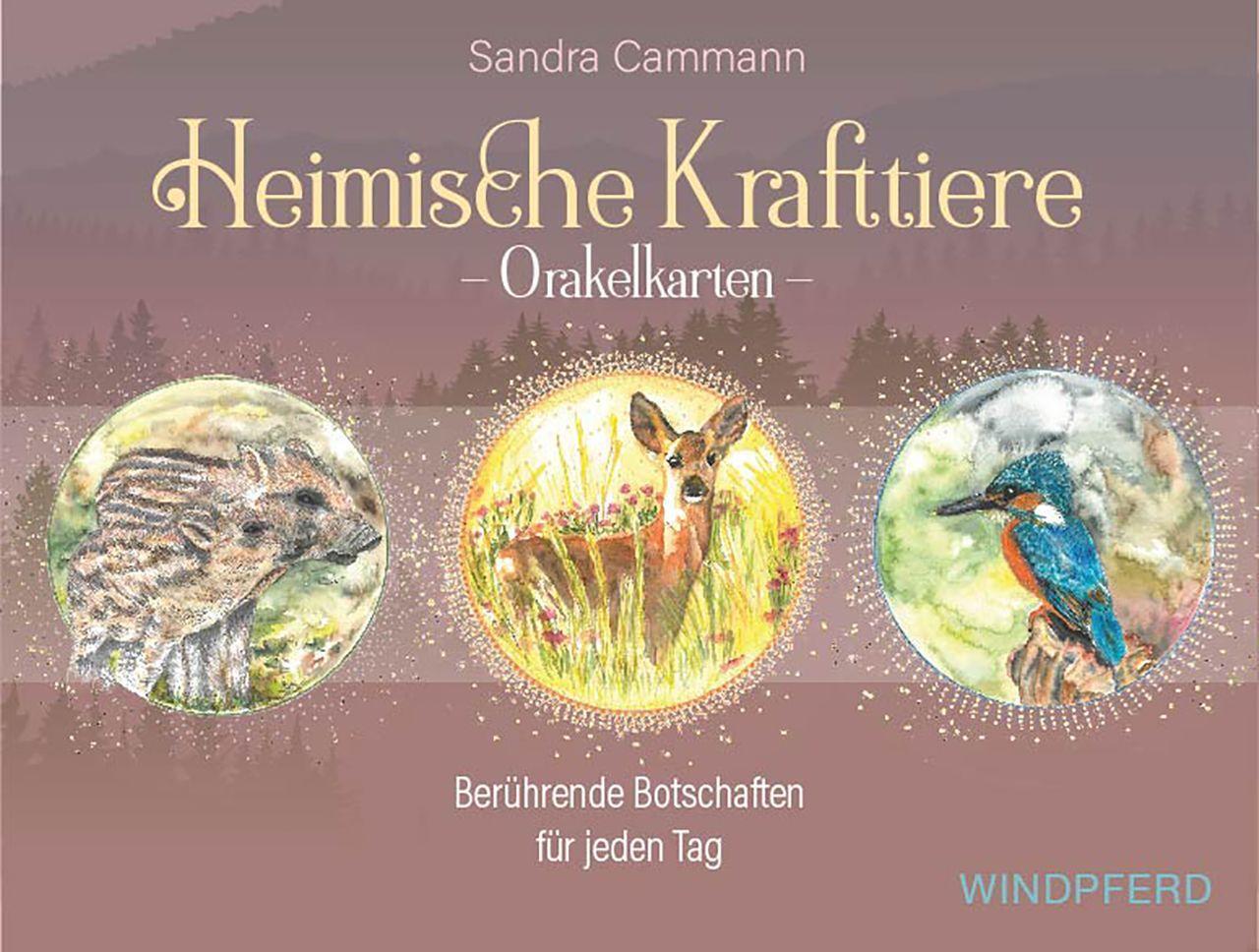 Cover: 9783864103445 | Heimische Krafttiere | Sandra Cammann | Buch | Schachtel | 160 S.