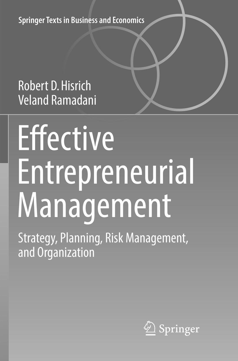 Cover: 9783319844060 | Effective Entrepreneurial Management | Veland Ramadani (u. a.) | Buch