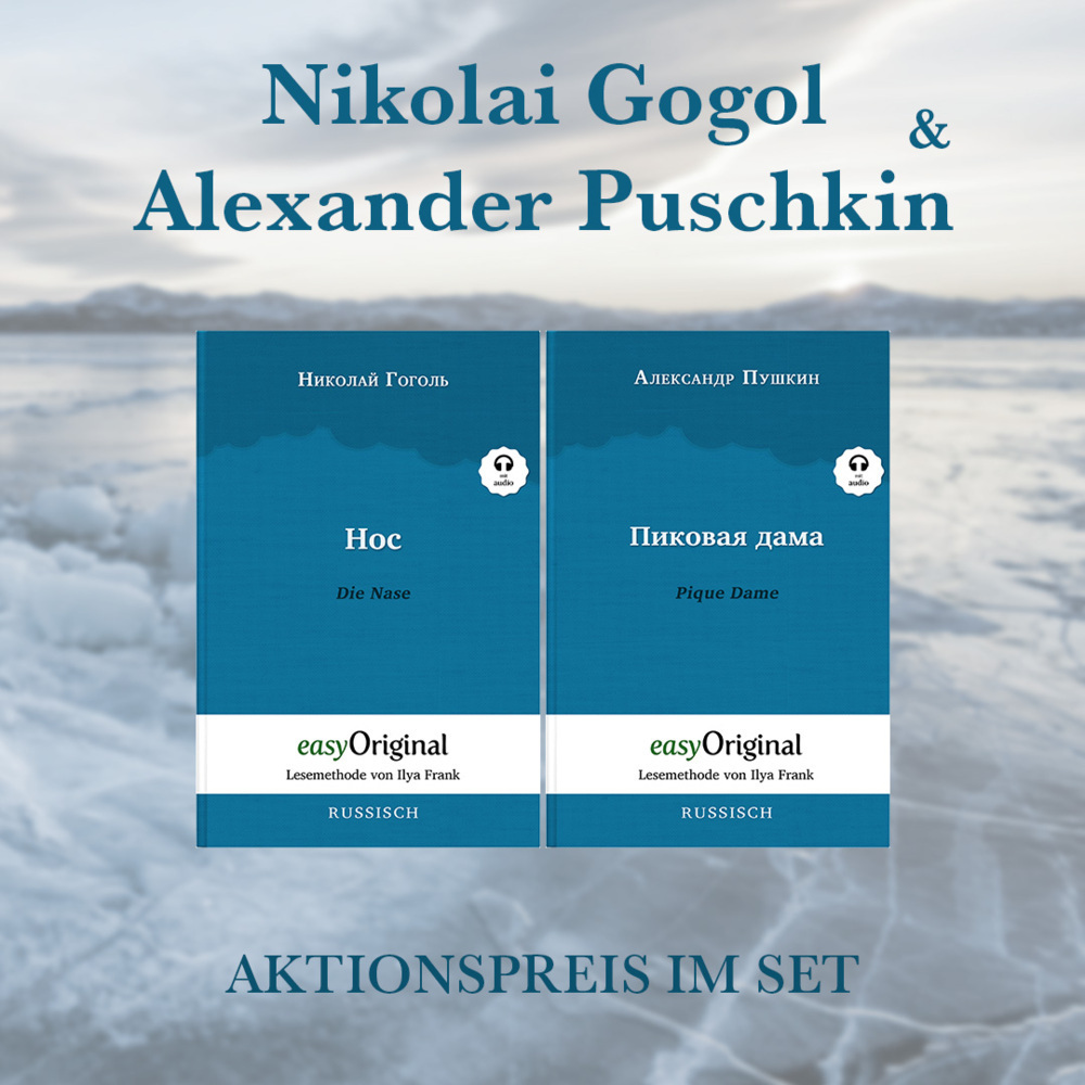 Cover: 9783991127765 | Nikolai Gogol &amp; Alexander Puschkin (Bücher + 2 Audio-CDs) -...