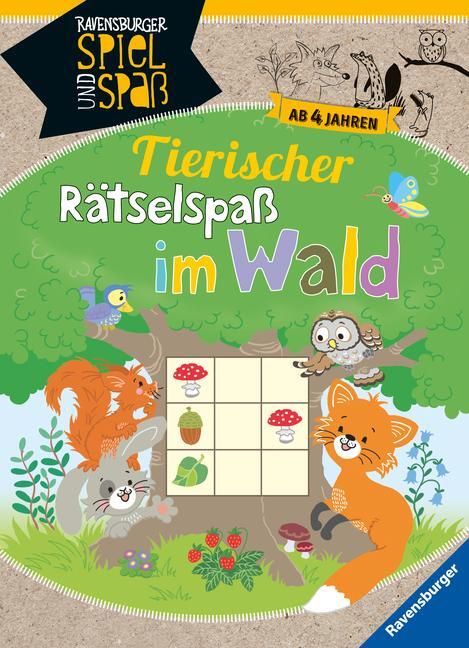 Cover: 9783473416233 | Tierischer Rätsel-Spaß im Wald ab 4 Jahren | Dominique Conte | Buch