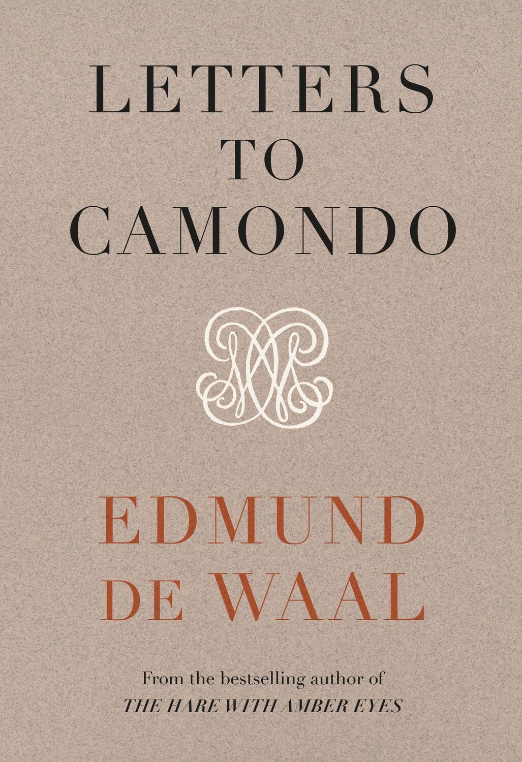 Cover: 9781784744311 | Letters to Camondo | 'Immerses you in another age' Financial Times