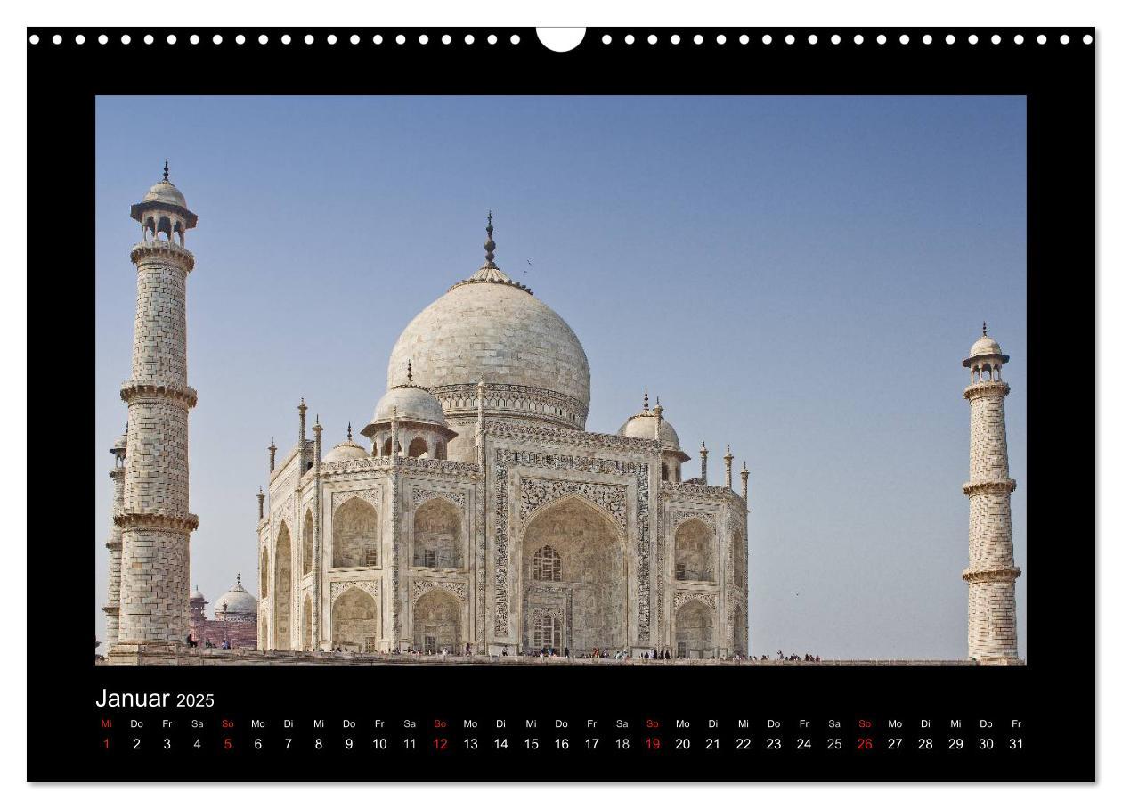 Bild: 9783435775316 | Taj Mahal (Wandkalender 2025 DIN A3 quer), CALVENDO Monatskalender