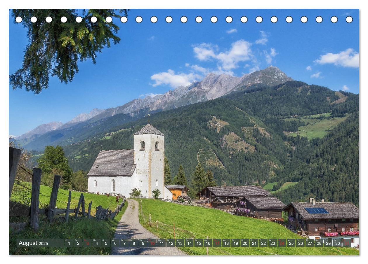 Bild: 9783435199365 | Wunderschönes Osttirol (Tischkalender 2025 DIN A5 quer), CALVENDO...