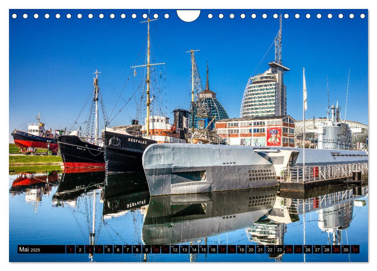 Bild: 9783435102280 | BREMERHAVEN Maritimes in der Seestadt (Wandkalender 2025 DIN A4...