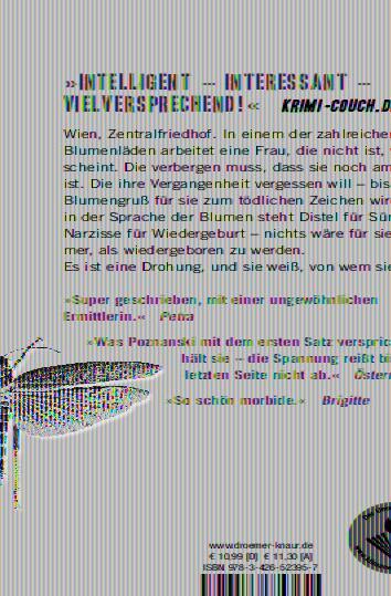 Rückseite: 9783426523957 | Vanitas - Schwarz wie Erde | Thriller | Ursula Poznanski | Taschenbuch