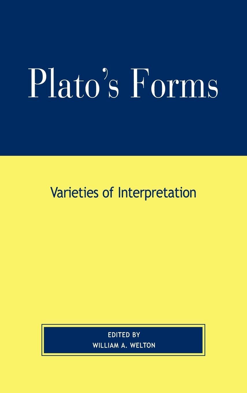 Cover: 9780739105146 | Plato's Forms | Varieties of Interpretation | William A. Welton | Buch