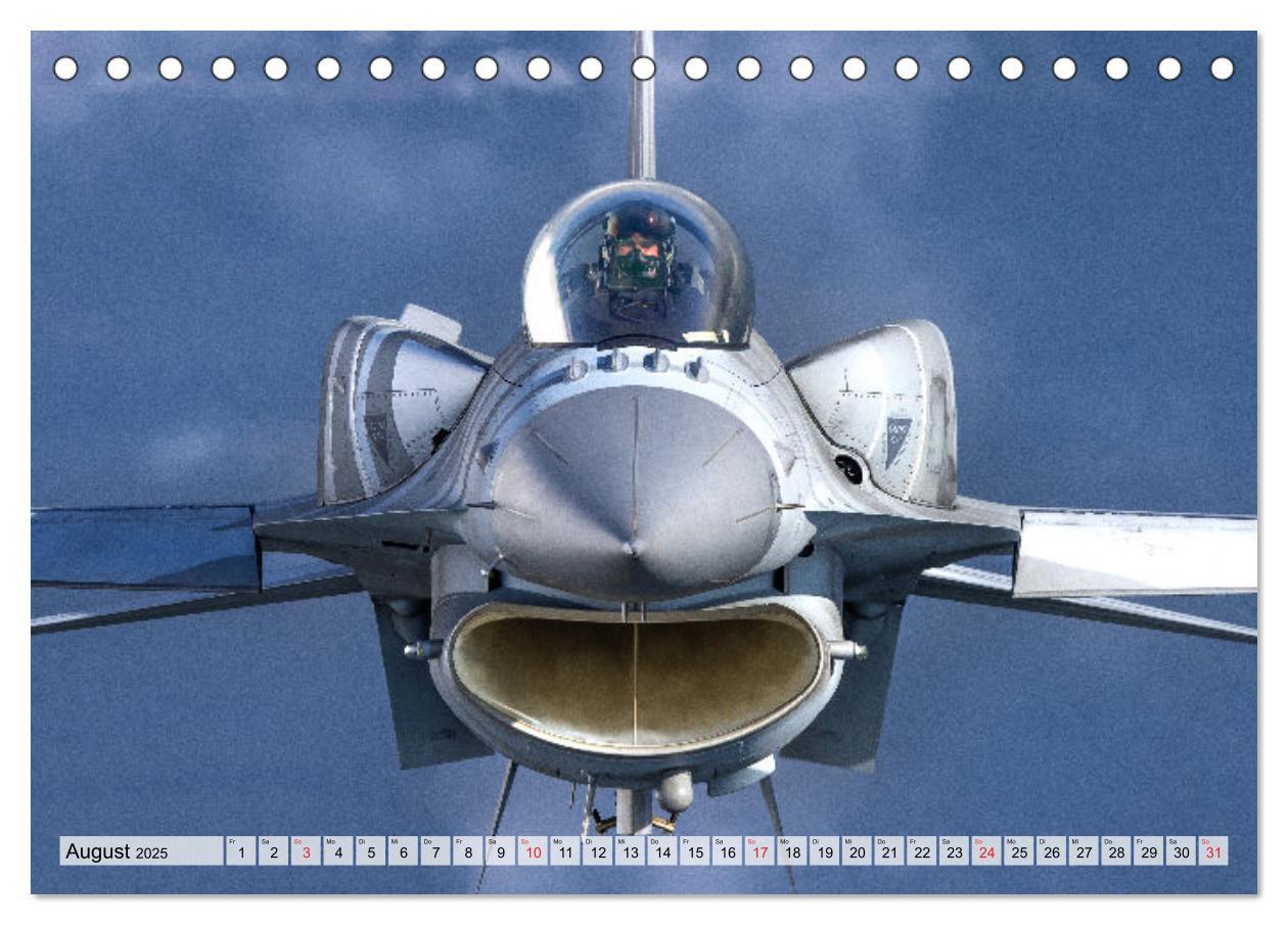 Bild: 9783435175833 | Militärjets aus aller Welt (Tischkalender 2025 DIN A5 quer),...