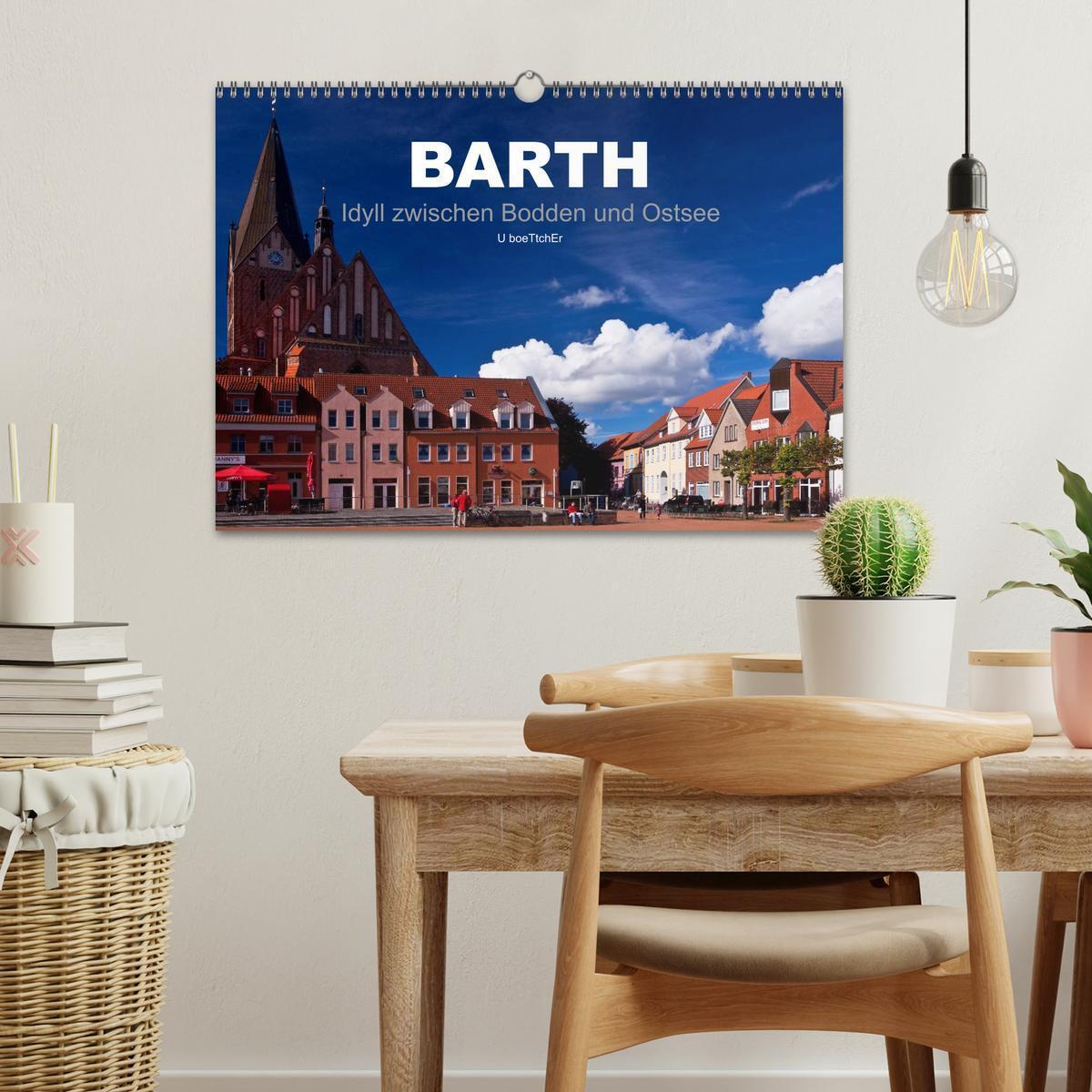 Bild: 9783435549481 | Barth - Idyll zwischen Bodden und Ostsee (Wandkalender 2025 DIN A3...