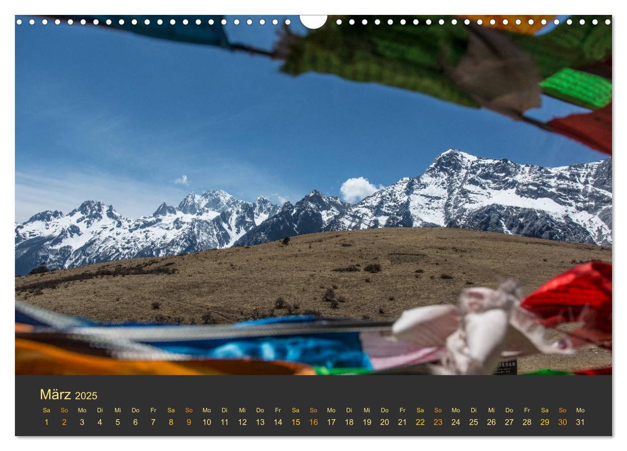 Bild: 9783435387533 | Yunnan - Magische Orte (Wandkalender 2025 DIN A3 quer), CALVENDO...