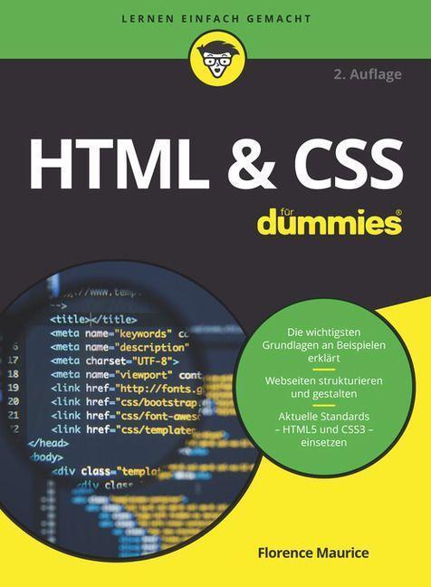 HTML & CSS für Dummies - Maurice, Florence